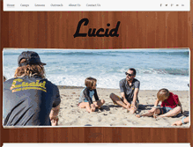 Tablet Screenshot of lucidsurf.org